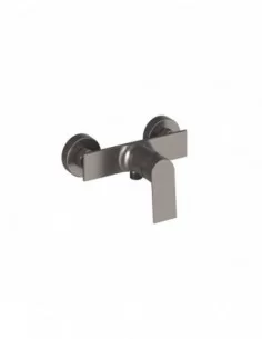 Sieninis dušo maišytuvas Plan, Šlifuoto grafito, RAVAK