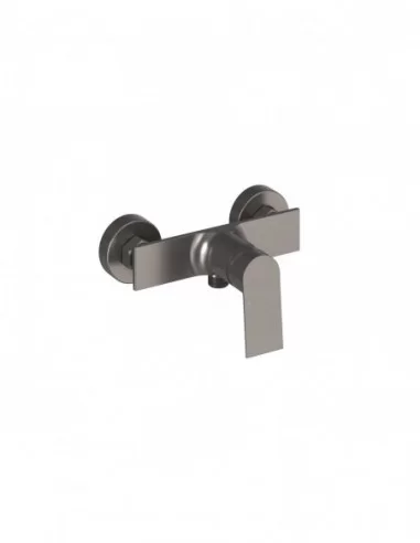 Sieninis dušo maišytuvas Plan, Šlifuoto grafito, RAVAK