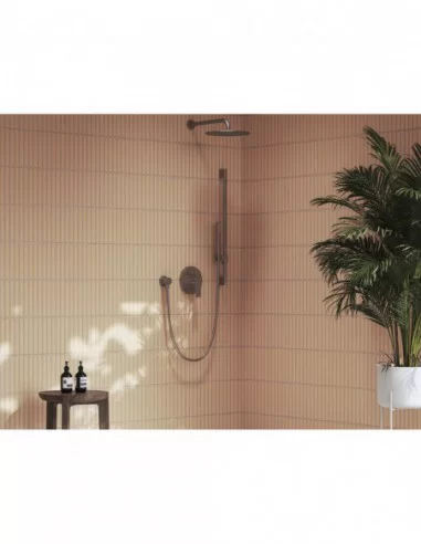 Potinkinis maišytuvas Plan PN 061.00, Šlifuoto grafito, RAVAK