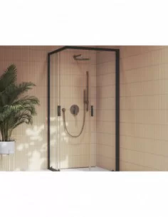 Potinkinis maišytuvas Plan PN 061.00, Šlifuoto grafito, RAVAK