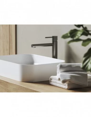 Praustuvo maišytuvas Nox NX 015, Šlifuoto grafito, RAVAK