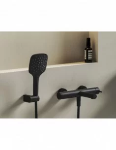 Vonios sieninis maišytuvas Nox, Juodas matinis, RAVAK