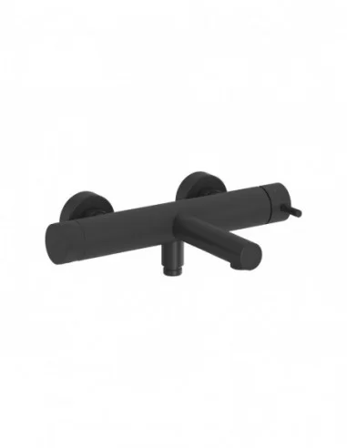 Vonios sieninis maišytuvas Nox, Juodas matinis, RAVAK