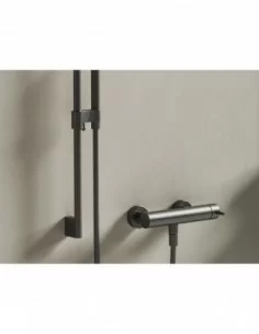 Sieninis dušo maišytuvas Nox, Šlifuoto grafito, RAVAK