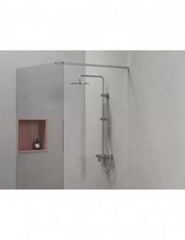 Dušo stovas Spring SG 098, netermostatinis, Blizgus chromas, RAVAK