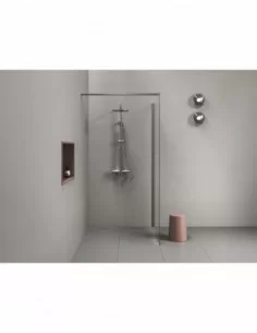 Dušo stovas Spring SG 098, netermostatinis, Blizgus chromas, RAVAK