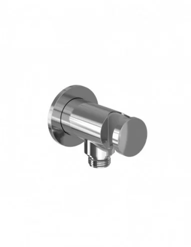 Sieninis dušo išvadas su dušo laikikliu, Blizgus chromas, RAVAK