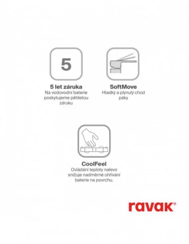 Sieninis dušo maišytuvas Chrome II, su dušo komplektu, Juodas, RAVAK