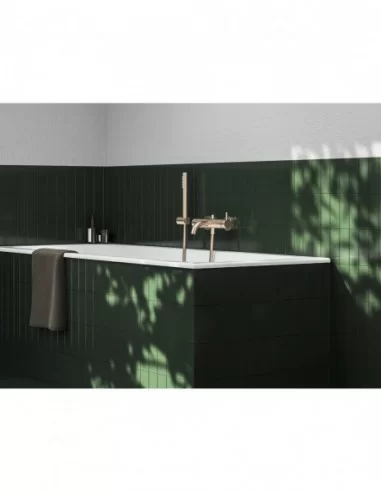 Sieninis vonios/dušo maišytuvas Espirit, su dušo komplektu, Šlifuoto rožinio aukso, RAVAK