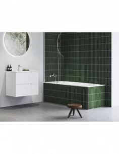 Vonia Classic II Slim (plonas viršutinis kraštas), Balta, RAVAK