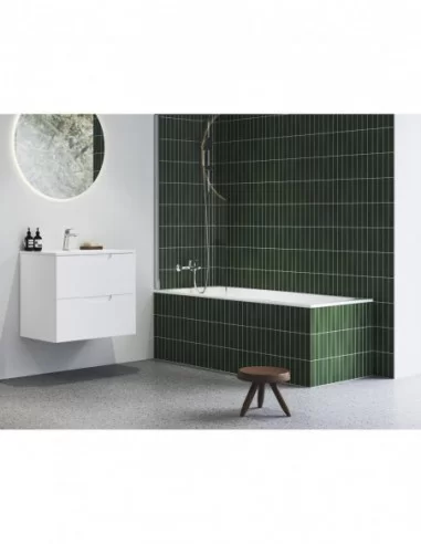 Vonia Classic II Slim (plonas viršutinis kraštas), Balta, RAVAK