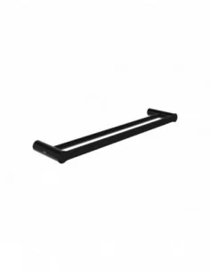 Dvigubas rankšluosčių laikiklis Fold FD 320, Juodas matinis, RAVAK