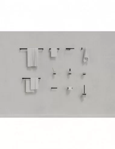 Sieninis skysto muilo dozatorius Fold FD 231, Juodas matinis, RAVAK