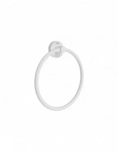 Apvalus rankšluosčių laikiklis Kona KN 300, Baltas matinis, RAVAK