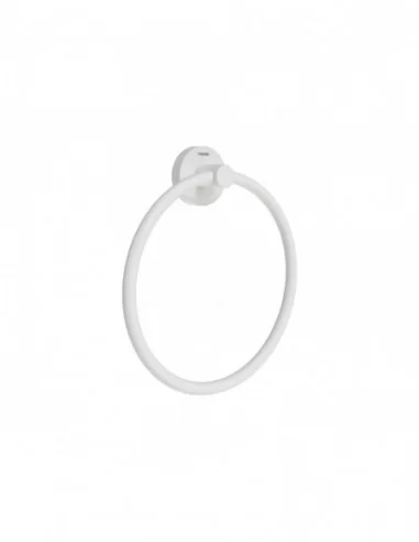 Apvalus rankšluosčių laikiklis Kona KN 300, Baltas matinis, RAVAK