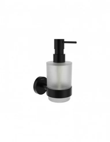 Sieninis skysto muilo dozatorius Kona KN 231, Juodas matinis, RAVAK