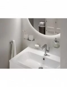 Dvigubas kabliukas Chrome II CR II 100, Blizgus chromas, RAVAK