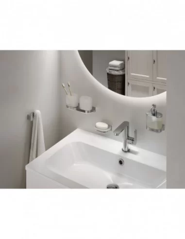 Dvigubas kabliukas Chrome II CR II 100, Blizgus chromas, RAVAK