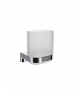 Laikiklis su stikline Chrome II CR II 210, Blizgus chromas, RAVAK