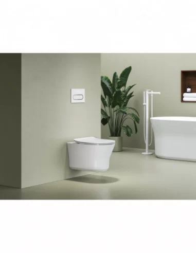 WC unitazo dangtis Ypsilon, Balta, RAVAK