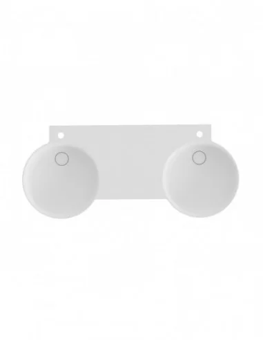 Dvigubas praustuvas ARC 120 su skyle maišytuvui, Balta, RAVAK