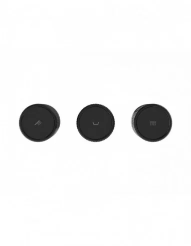 Flat FL 063.00 termostatinis potinkinis maišytuvas su jungikliu, skirtas montuoti su R-box, Juodas matinis, RAVAK