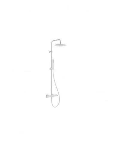 Dušo stovas TE 095, Baltas matinis, RAVAK