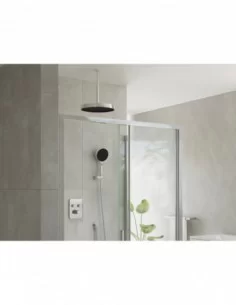 991.00 Apvali dušo galvutė, Blizgus chromas, RAVAK