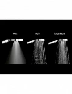 950.00 Dušo galvutė Air, 3 funkcijos, Baltas matinis, RAVAK