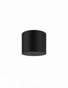 Apvalus galvos dušas, cilindras, Juodas matinis, RAVAK