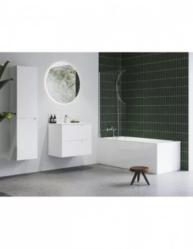 Vonia Classic II Slim (plonas viršutinis kraštas), Balta, RAVAK