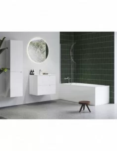 Vonia Classic II Slim (plonas viršutinis kraštas), Balta, RAVAK