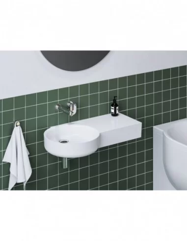 Praustuvas ARC 83/43 K/D be skylės, Balta, RAVAK