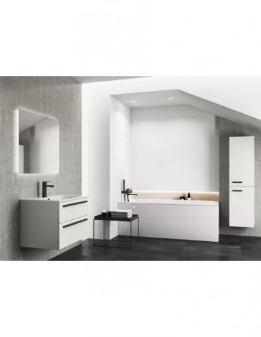 Šoninė apdailos plokštė MDF 70-80, baltos sp, RAVAK