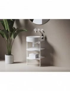 ATVIROS LENTYNĖLĖS CS YARD 40/60/80, Balta, RAVAK