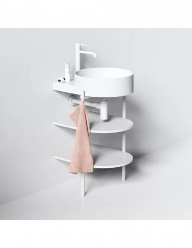 ATVIROS LENTYNĖLĖS CS YARD 40/60/80, Balta, RAVAK