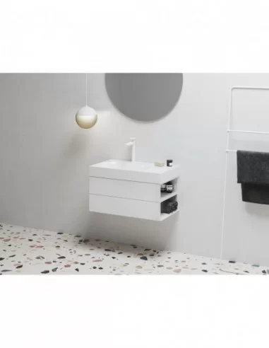 Spintelė po praustuvu SD Lite 80 K/D, Balta, RAVAK