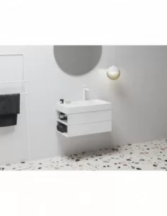 Spintelė po praustuvu SD Lite 80 K/D, Balta, RAVAK