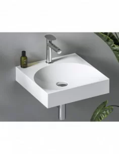 Praustuvas Lite 45 / 60 / 80 su skyle maišytuvui, Balta, RAVAK