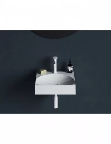 Praustuvas Lite 45 / 60 / 80 su skyle maišytuvui, Balta, RAVAK