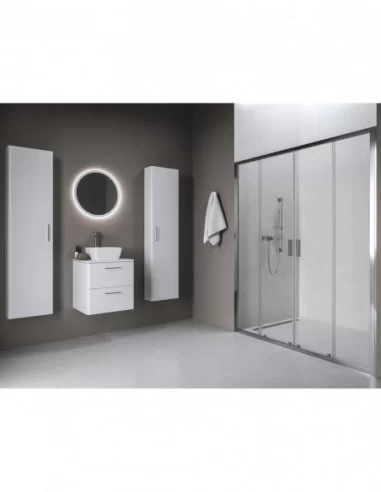 Dušo durys Blix II NBLDP4, chromo sp., RAVAK