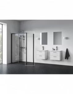 Stacionari sienelė Blix II NBLPS, juodos sp., RAVAK