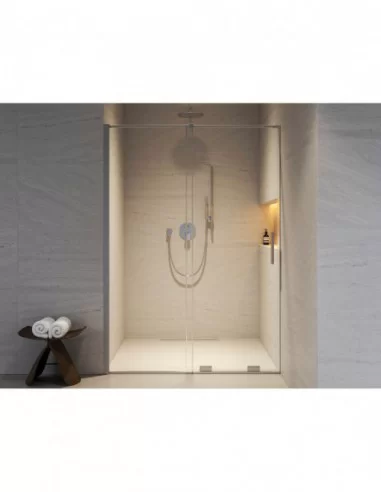 Dušo durys Roll RODP2, chromo sp., RAVAK