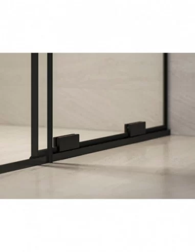 Dušo kabina Roll RORV2, juodos sp., RAVAK