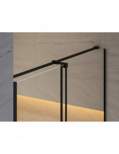 Dušo kabina Roll RORV2, juodos sp., RAVAK