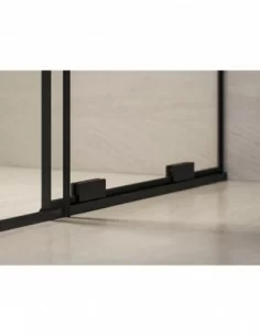 Dušo sienelė Roll ROWI, juodos sp., RAVAK