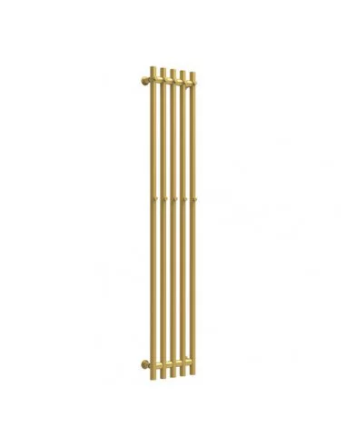 Wellmer Vandeninis rankšluosčių džiovintuvas VERONA auksinis 1500×320 nerūdijantis plienas