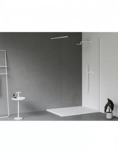 Dušo padėklas Slate Pro, Balta matinė, RAVAK