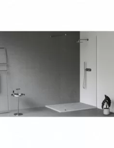 Dušo padėklas Slate Pro, Smoke grey, RAVAK