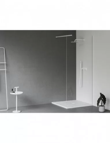 Dušo padėklas Slate Pro, Balta matinė, RAVAK
